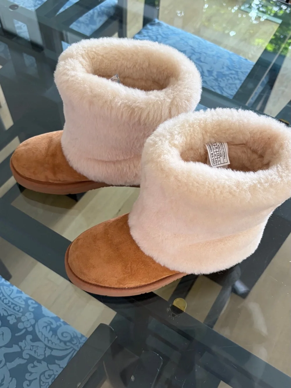 UGG chestnut suede